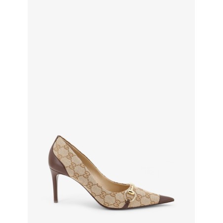 Donna GG fabric pumps