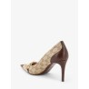 Donna GG fabric pumps