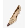 Donna GG fabric pumps