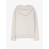 Cotton blend sweatshirt with hood
