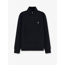 Cotton and recycled polyester sweatshirt