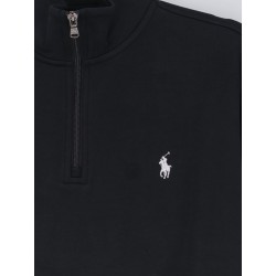 Cotton and recycled polyester sweatshirt