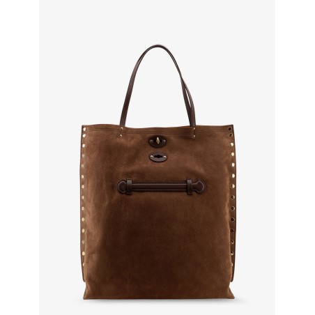 A Spasso Jones hammered leather shoulder bag