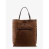 A Spasso Jones hammered leather shoulder bag