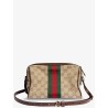Camera bag GG fabric crossbody bag with metal Horsebit