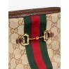 Camera bag GG fabric crossbody bag with metal Horsebit