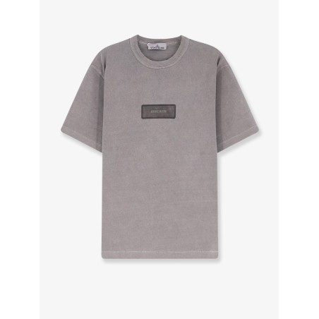 Cotton t-shirt with Logo detail