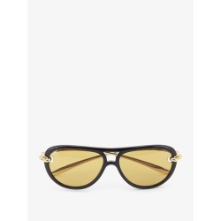 Aviator Knot acetate sunglasses