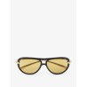 Aviator Knot acetate sunglasses