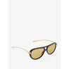 Aviator Knot acetate sunglasses