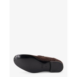 Como suede loafers