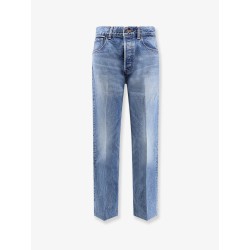 Boyfriend Jeans with Logo tag