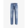 Boyfriend Jeans with Logo tag