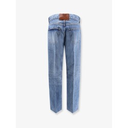 Boyfriend Jeans with Logo tag