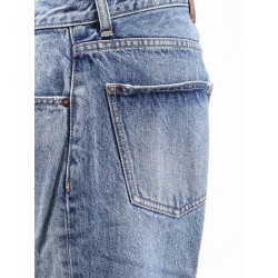 Boyfriend Jeans with Logo tag