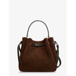 Romy suede bucket bag