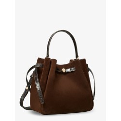 Romy suede bucket bag