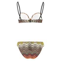 Zigzag pattern bikini