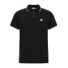 Tricolor trim polo shirt