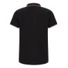 Tricolor trim polo shirt