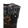 'Black lace crystal' dress