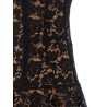 'Black lace crystal' dress
