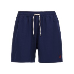Logo embroidery swim shorts
