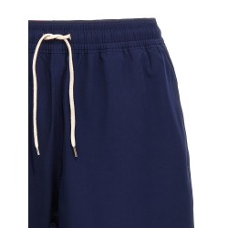 Logo embroidery swim shorts