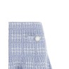 Check knit skirt