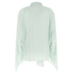 Lavallière collar shirt