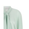 Lavallière collar shirt
