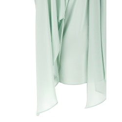 Lavallière collar shirt