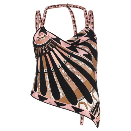 'Soleil' scarf top