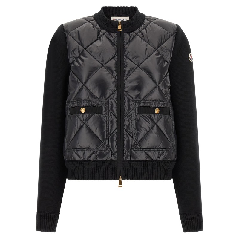 Padded cardigan