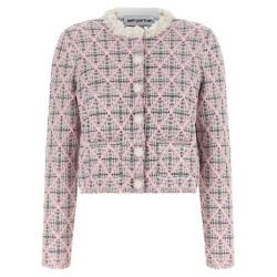 Floral collar cardigan
