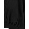 'Cropped Hooded Top' Long Sleeve Sweater