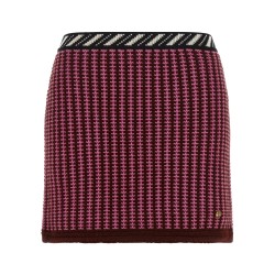 Crochet knit skirt