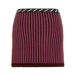 Crochet knit skirt