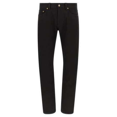 Medusa embroidery jeans