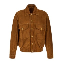 Suede blouson