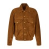 Suede blouson