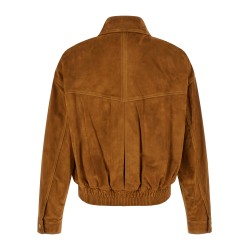 Suede blouson