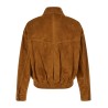 Suede blouson