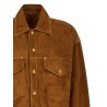 Suede blouson