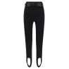Leggings with stirrup and belt