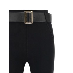 Leggings with stirrup and belt