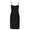 Bouclé midi dress