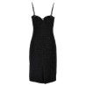 Bouclé midi dress