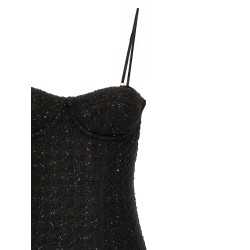 Bouclé midi dress