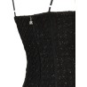 Bouclé midi dress